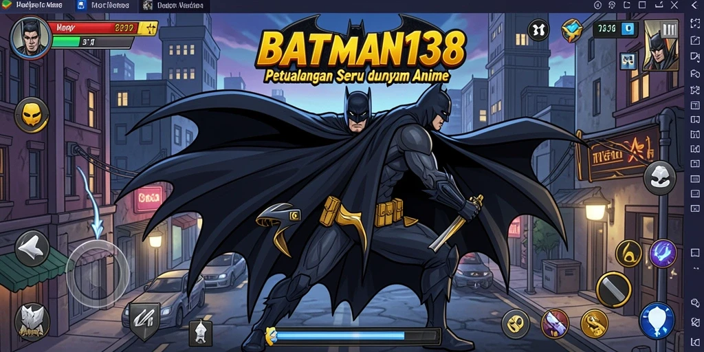 Tampilan gameplay BATMAN138 yang epik dan mendebarkan.