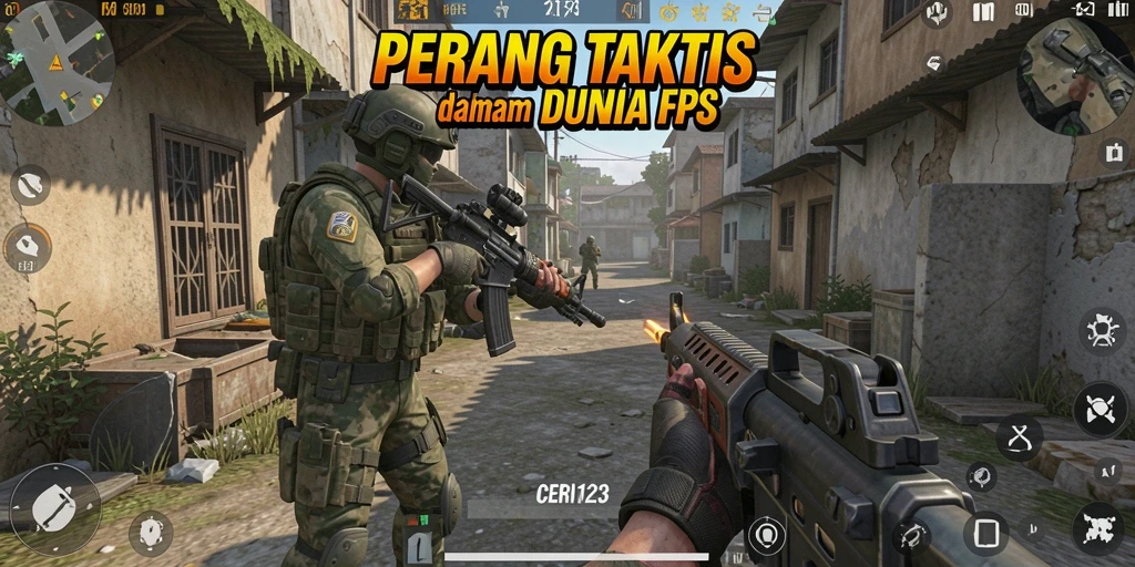 Pengalaman tempur tak terlupakan dalam CERI123 dengan aksi FPS yang seru.