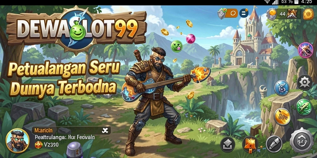 Tampilan menarik dari gameplay DEWASLOT99 dalam dunia terbuka.