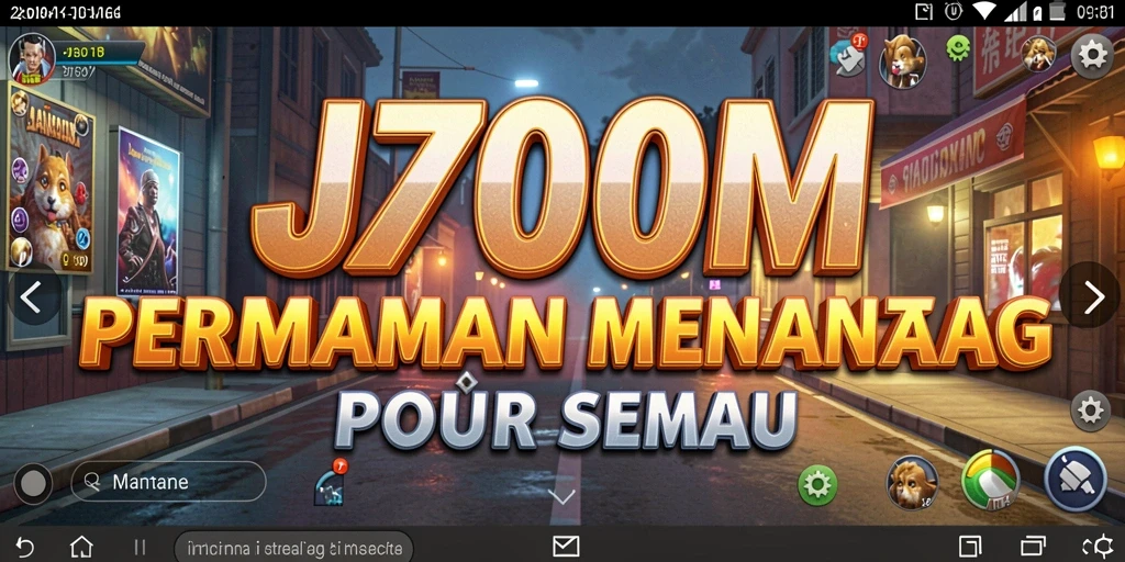 Tampilan gameplay J200M yang menarik dan menantang strategi.