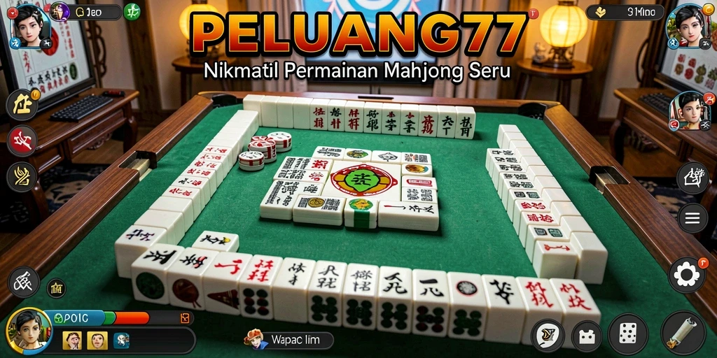 Gameplay PELUANG77 yang menarik dan menantang di layar utama.